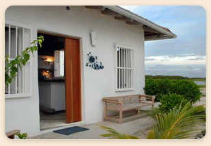 Posada Cigala Hotel porche, Los Roques, Venezuela